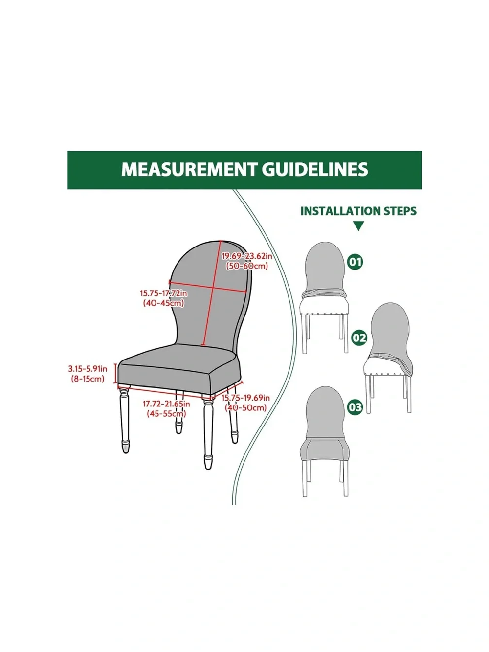Round Chair Covers - KHAKI ONLY!